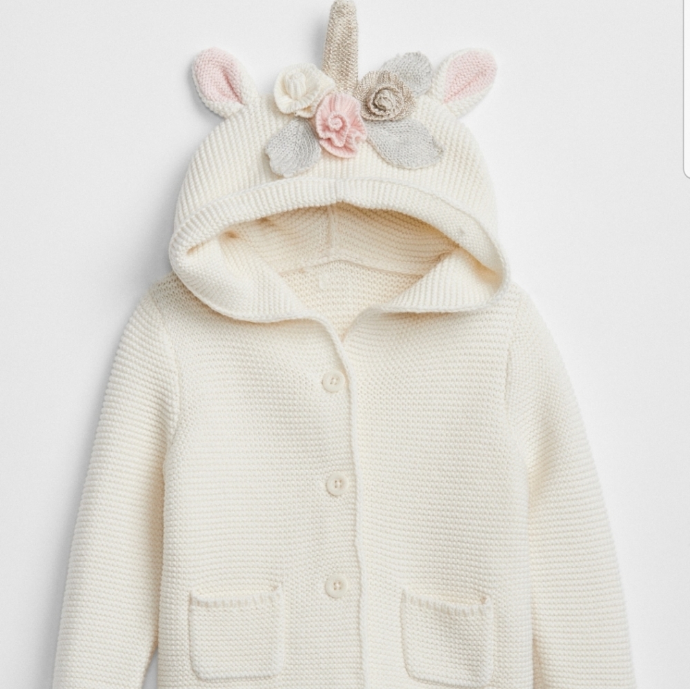 Baby Gap unicorn sweater
